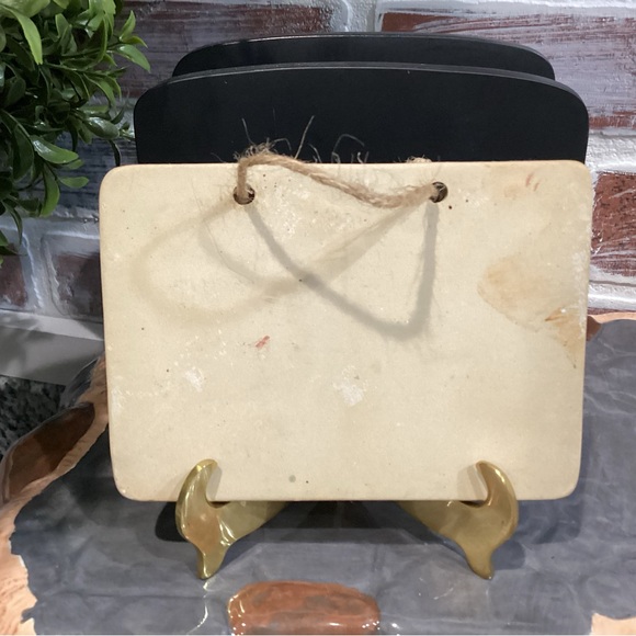 “3/$15” - Ceramic Crafted - Rejoice in the Lord - Very Gently Used - Picture 3 of 6